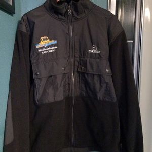 🍀 Host Pick 🍀MISTY' MOUNTAIN MEN'S BLACK FLEECE JACKET SZ XL